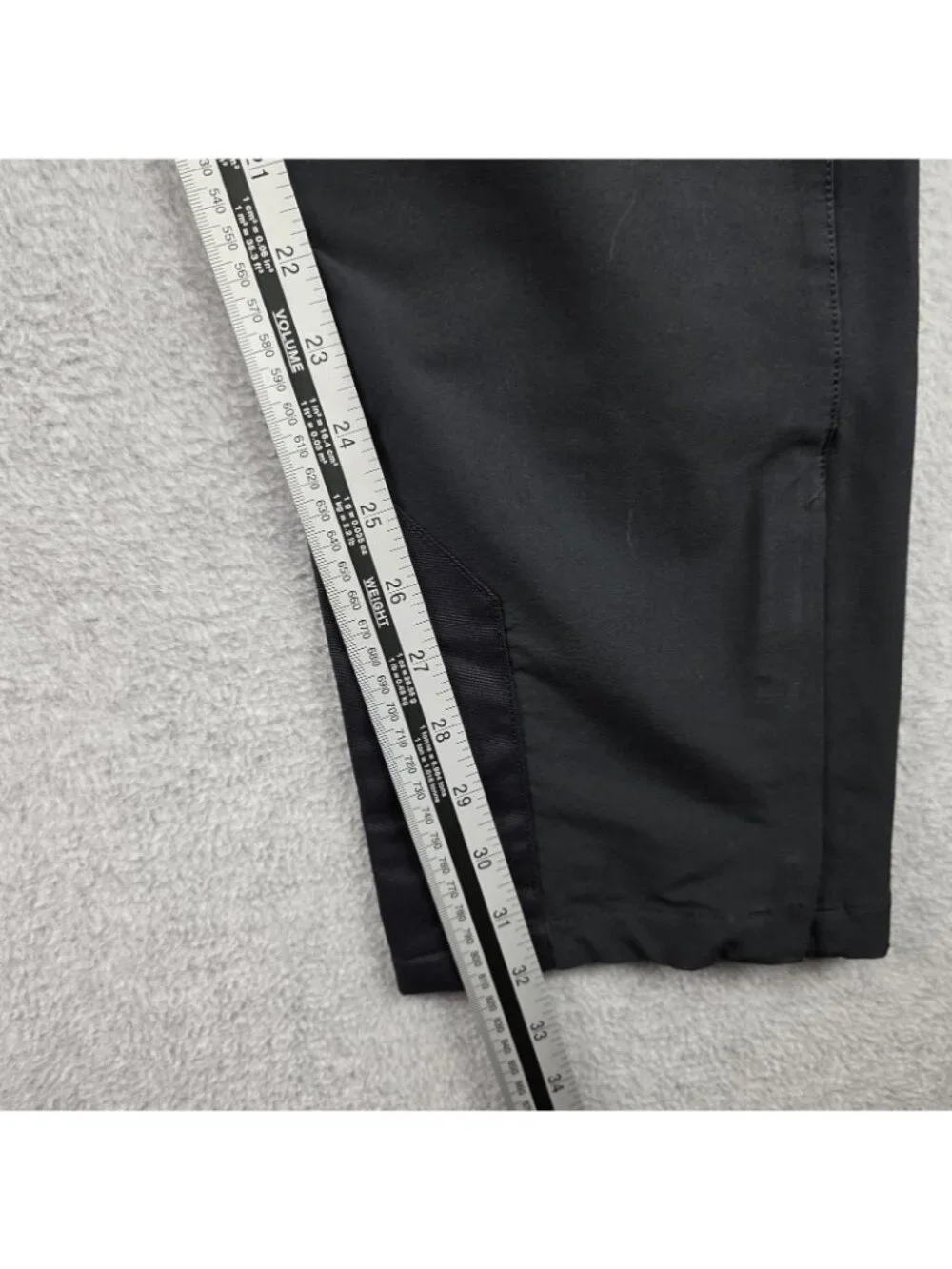 Patagonia Point Peak Trail Pants Mens 35x32 Black Stretch Hiking Travel